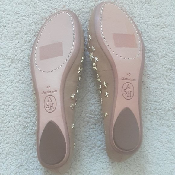 ASH SUEDE LETHER LOAFERS - OAK SIZE US 9.5 EU 40 - Picture 3 of 6